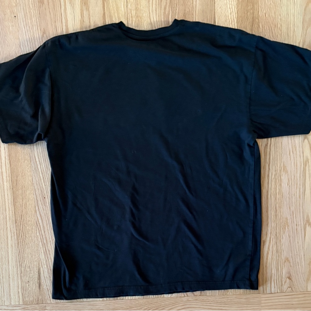 Iowa Hawkeyes Embroidered Men's Short Sleeve Tee - Black & Gold - Picture 7 of 8